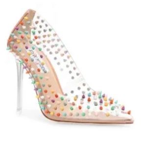 Steve Madden Spiked Colored Pumps